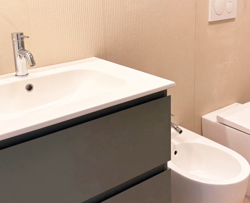 I bagni Azzurra nelle Case ABC di Trieste per i bambini chirurgici